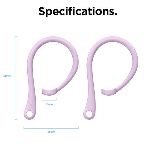 Elago Airpods 3/Pro/Pro 2 Earhook - Lavender