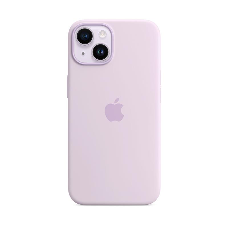 Apple iPhone 14 Silicone Case with MagSafe - Lilac