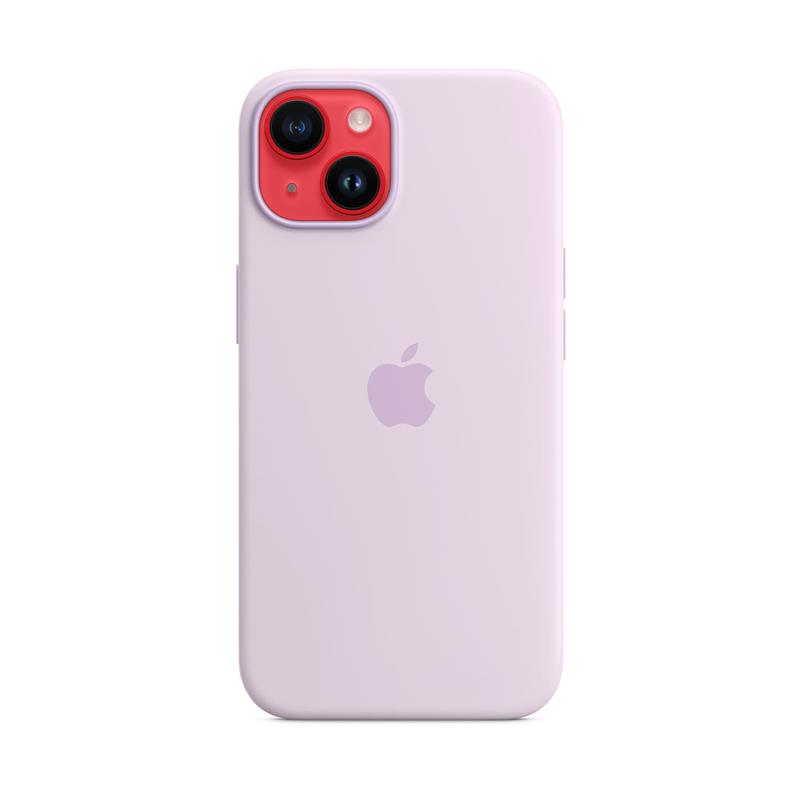 Apple iPhone 14 Silicone Case with MagSafe - Lilac