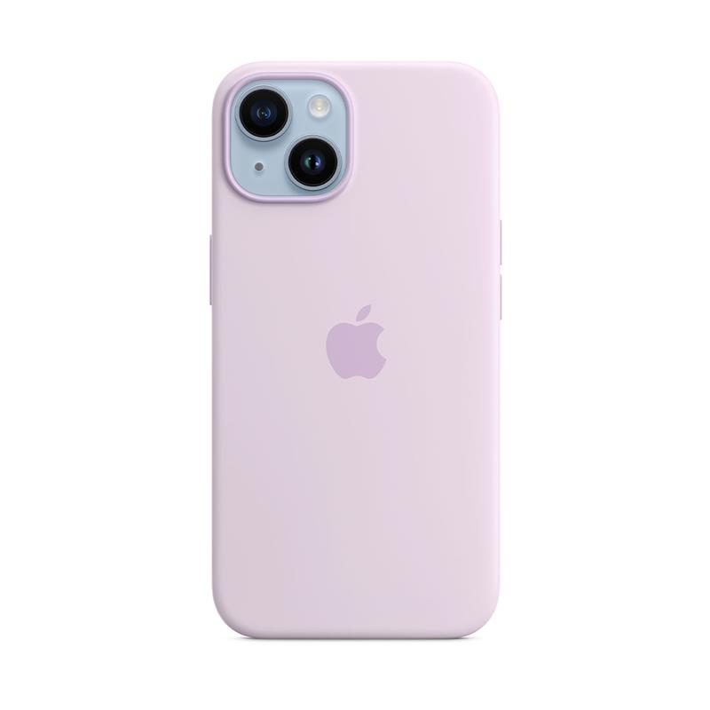 Apple iPhone 14 Silicone Case with MagSafe - Lilac