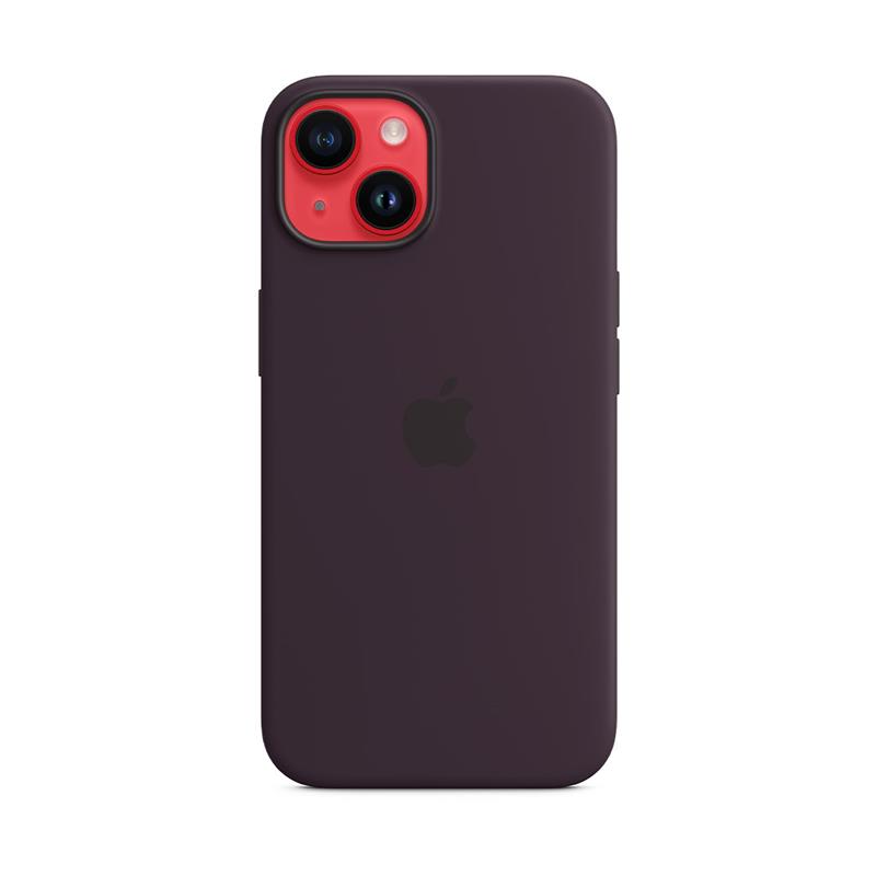 Apple iPhone 14 Silicone Case with MagSafe - Elderberry