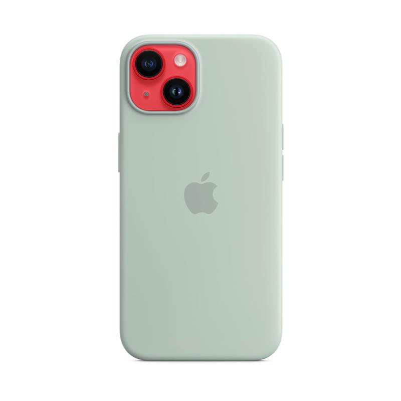 Apple iPhone 14 Silicone Case with MagSafe - Succulent