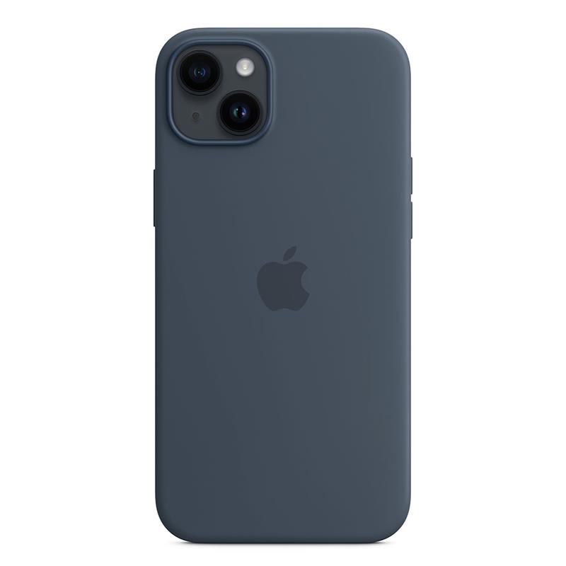 Apple iPhone 14 Plus Silicone Case with MagSafe - Storm Blue