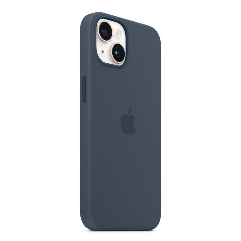 Apple iPhone 14 Plus Silicone Case with MagSafe - Storm Blue