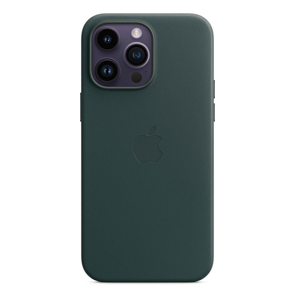 Apple iPhone 14 Pro Max Leather Case with MagSafe - Forest Green