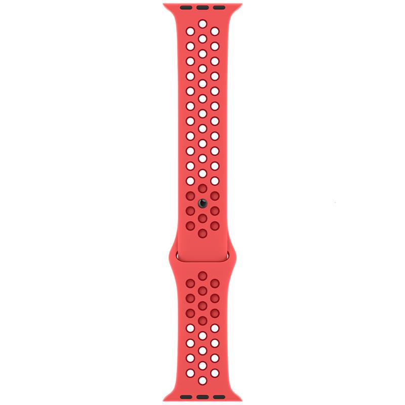 Apple Watch 45mm Bright Crimson/Gym Red Nike Sport Band