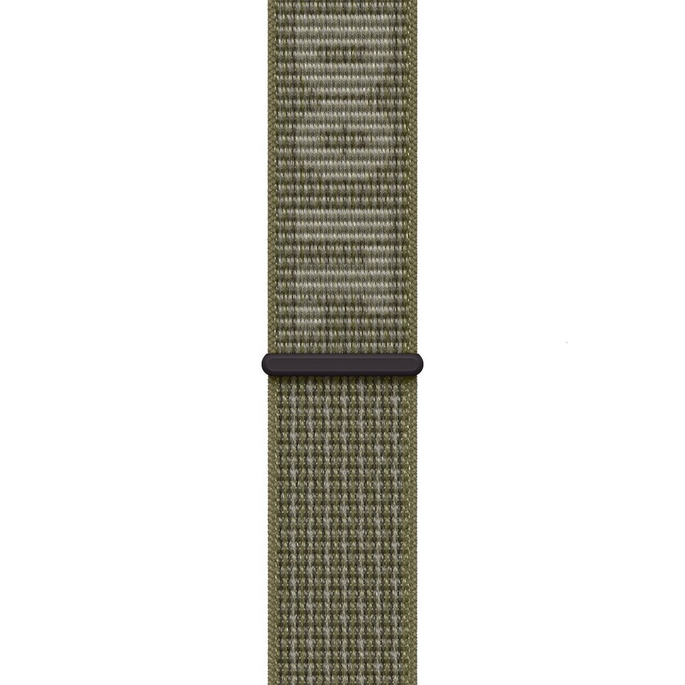 Apple Watch 45mm Sequoia/Pure Platinum Nike Sport Loop