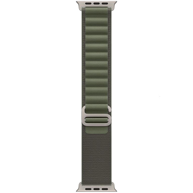 Apple Watch 49mm Green Alpine Loop - Large