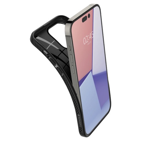 Spigen kryt Liquid Air pre iPhone 14 Pro - Matte Black