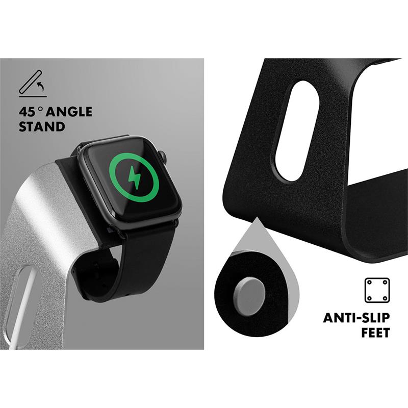 LAUT stojan AW Stand pre Apple Watch - Gun Metal