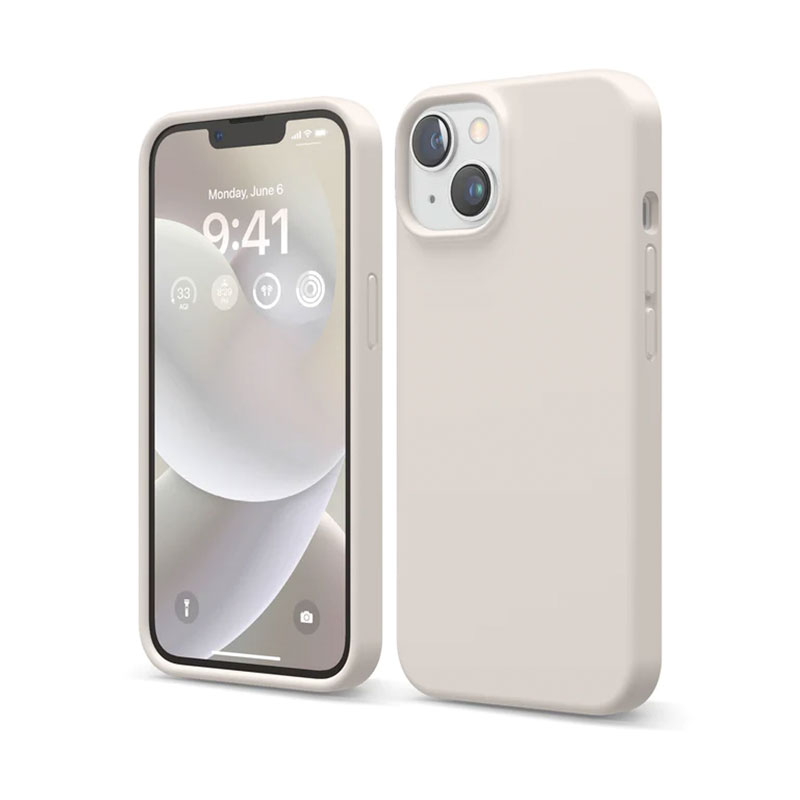 Elago kryt Silicone Case pre iPhone 14 - Stone