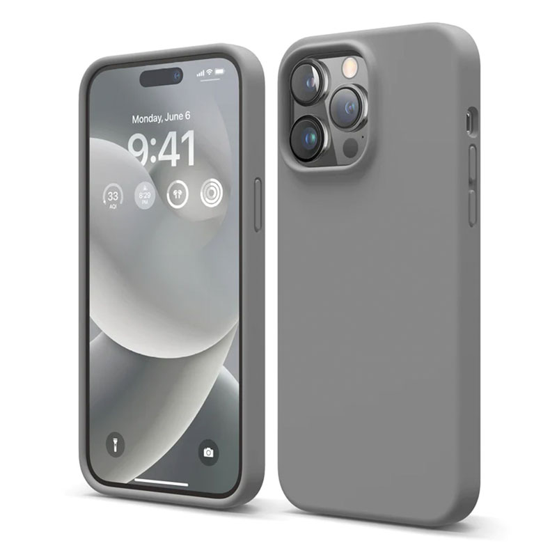 Elago kryt Silicone Case pre iPhone 14 Pro Max - Dark Gray
