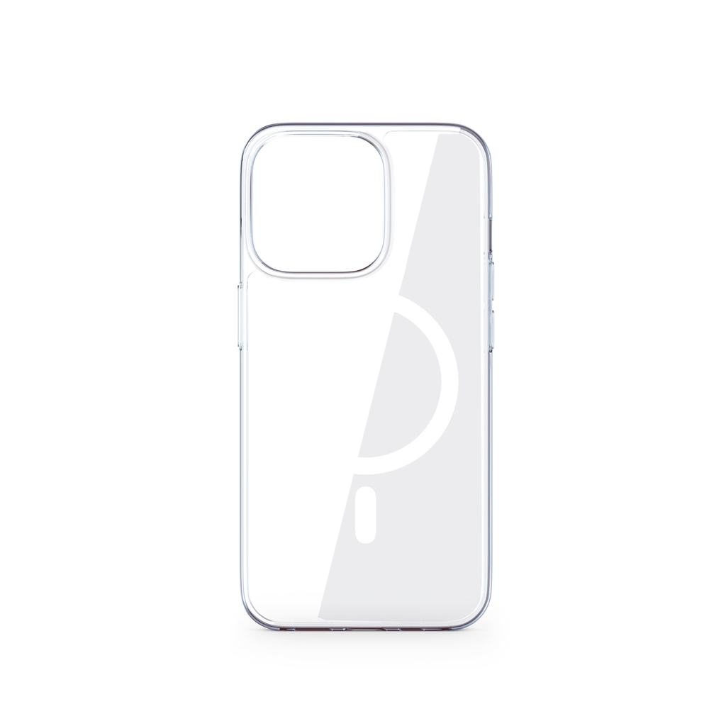 iStores by EPICO HERO MAGNETIC - MAGSAFE COMPATIBLE CASE iPhone 14 - transparentný