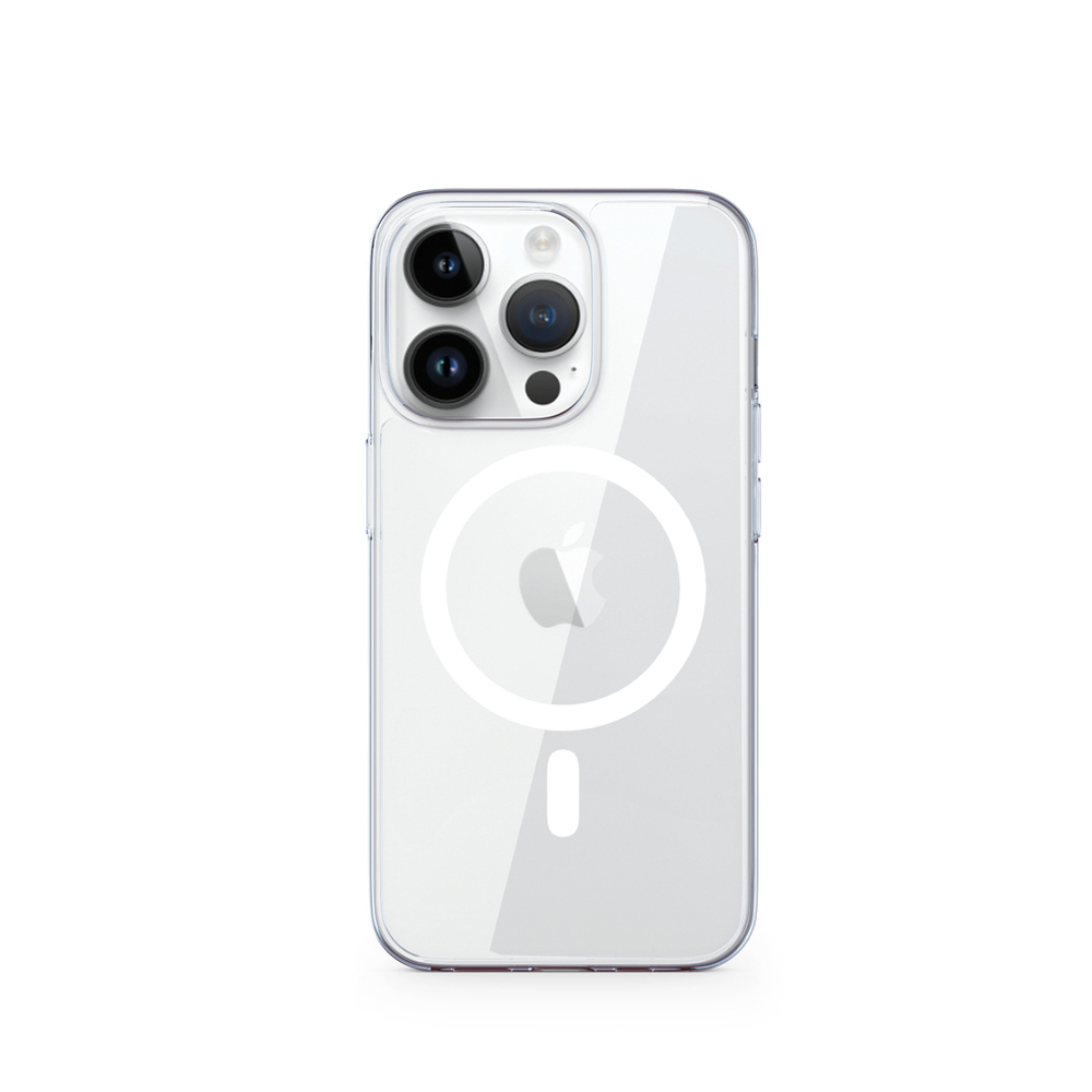 iStores by EPICO HERO MAGNETIC - MAGSAFE COMPATIBLE CASE iPhone 14 Pro Max - transparentný