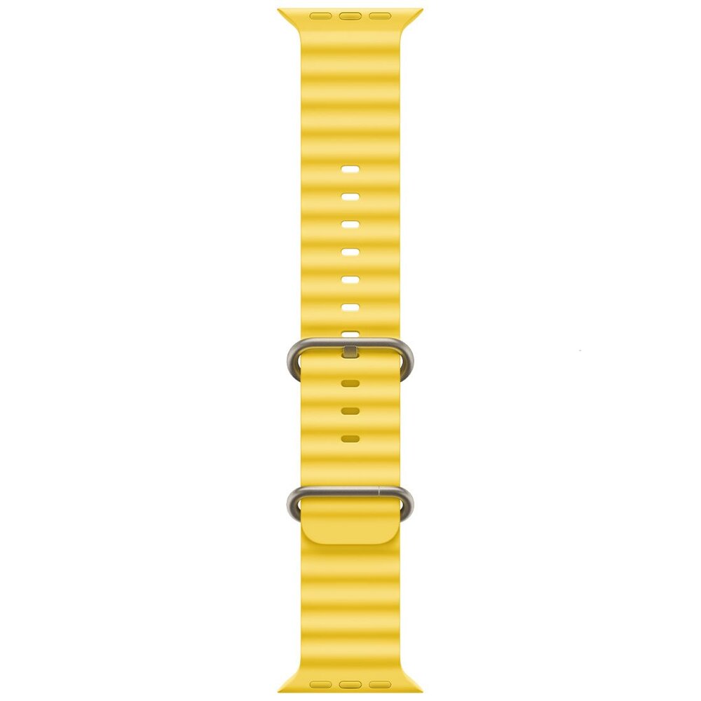 Apple Watch 49mm Yellow Ocean Band