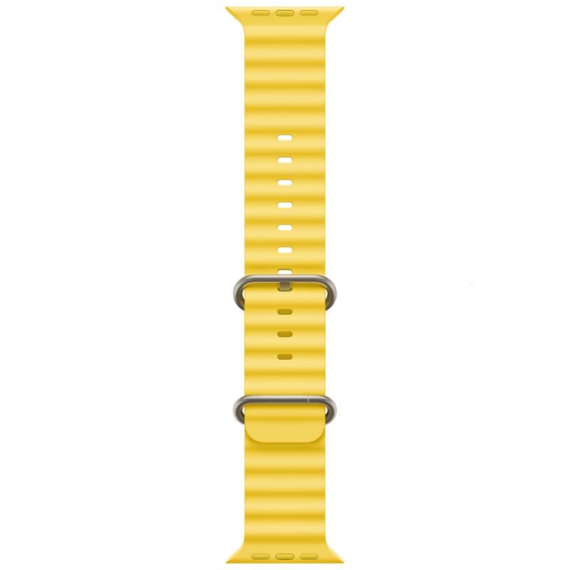 Apple Watch 49mm Yellow Ocean Band