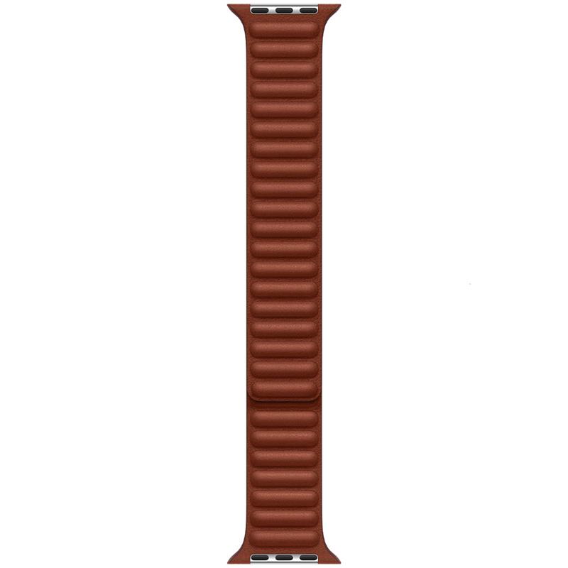 Apple Watch 41mm Umber Leather Link - S/M