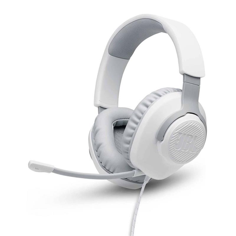 JBL Quantum 100 White slúchadlá