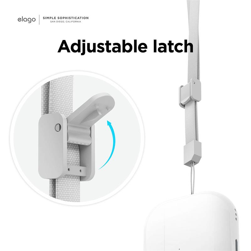 Elago R1 Strap pre AirPods Pro 2 - Light Gray