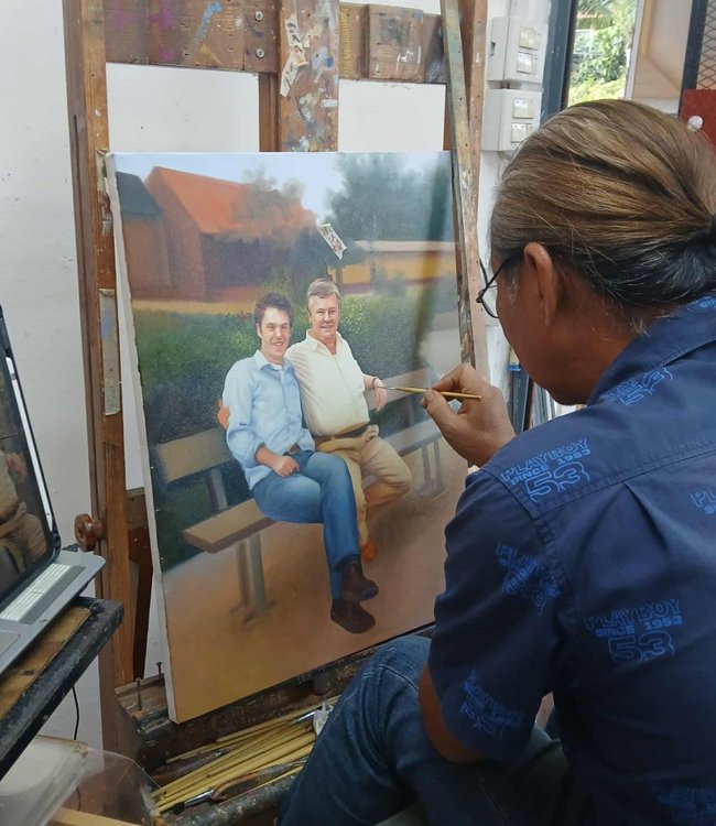 Hand-Painted From Your Photographs