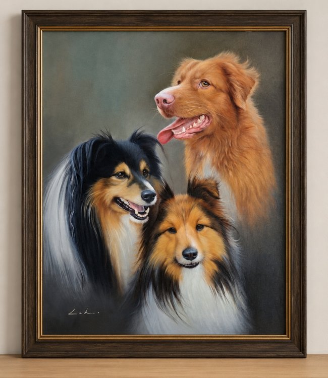 Oil paintings of your treasured pets