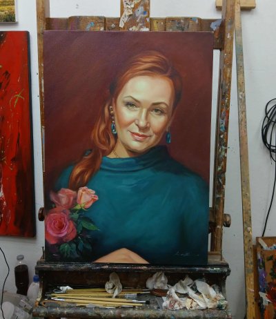 Custom portrait paintings