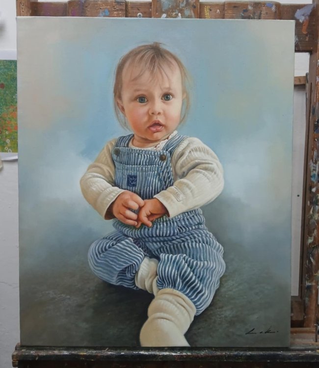 Custom portrait paintings