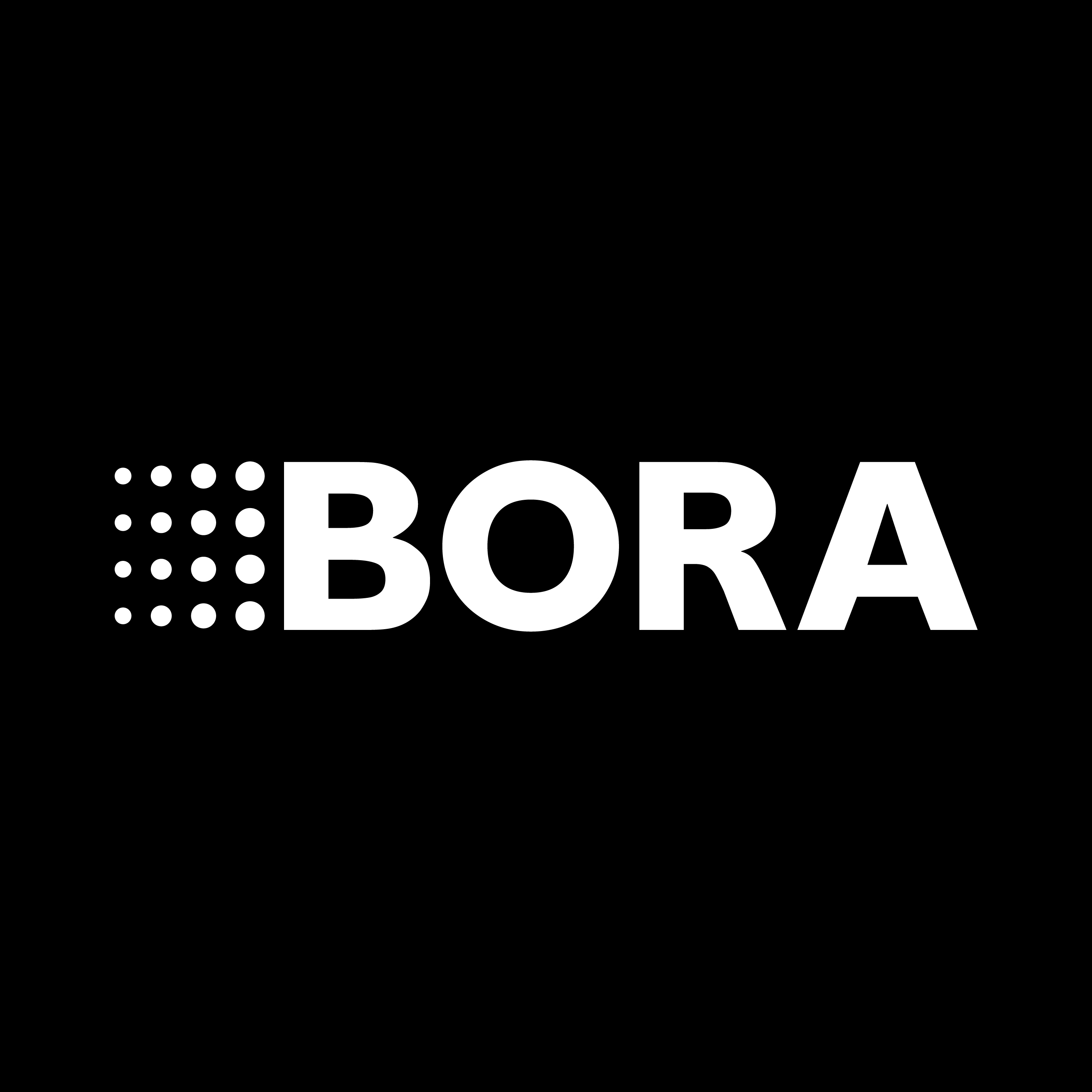 Bora logo white