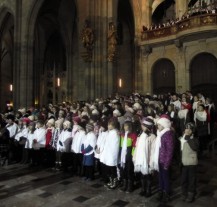 V pražské katedrále sv. Víta, Vojtěcha a Václava  se prezentovaly plzeňské pěvecké sbory
