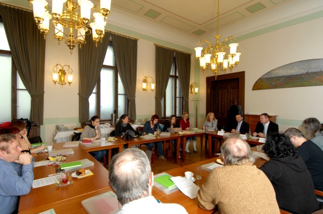 Setkání s novináři k evaluační zprávě o EHMK 2015