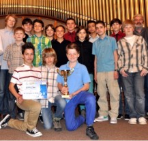 Město poděkovalo florbalovému týmu 33. základní školy za výbornou reprezentaci