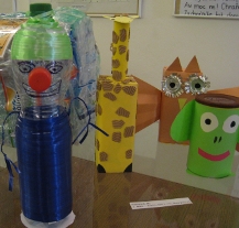 Výstava představuje dětské práce s ekologickou tématikou