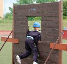 Mladí hasiči se o víkendu utkali v areálu 33. základní školy