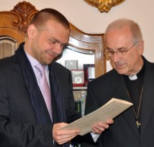 Primátor Baxa dostal vyznamenání za podporu rozvoje plzeňské diecéze