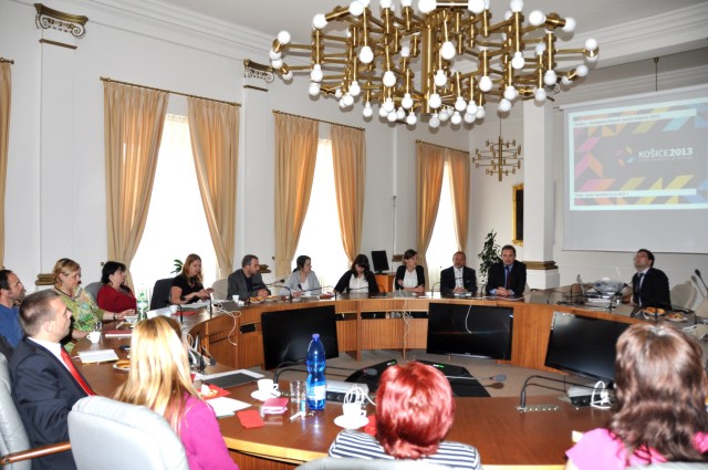 Projektový tým Košic se setkal se členy rady plzeňského projektu Evropské hlavní město kultury 2015