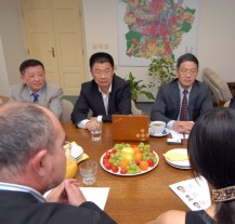 Náměstek Zrzavecký přijal čínskou delegaci