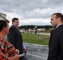 Dalším obvodem, který primátor Baxa navštívil, byla Lhota