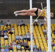 O nový český rekord na novém plzeňském atletickém stadionu se postarala Jiřina Svobodová