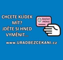 Výměnu řidičských průkazů by řidiči neměli odkládat