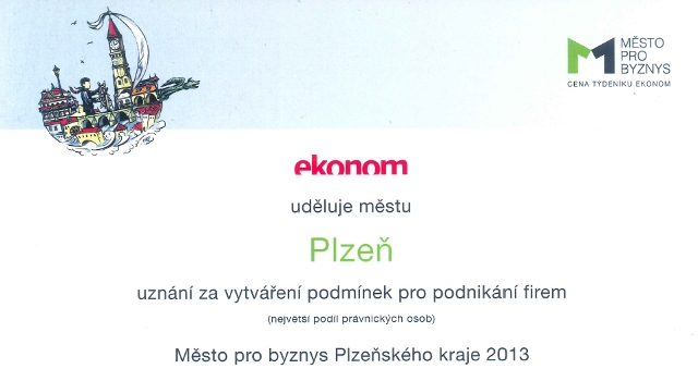 Uznání za největší podíl právnických osob