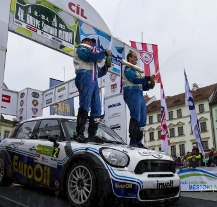 Radní Irena Rottová přijala na radnici mistry ČR v rallye