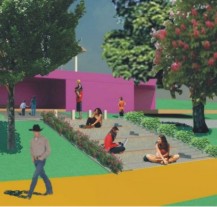 Plánované úpravy v Lochotínském parku se dotknou i okolí Chotkova sedátka