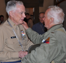 Oficiální přijetí válečných veteránů na radnici bylo plné radosti ze setkání