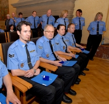 Městská policie ocenila práci svých strážníků
