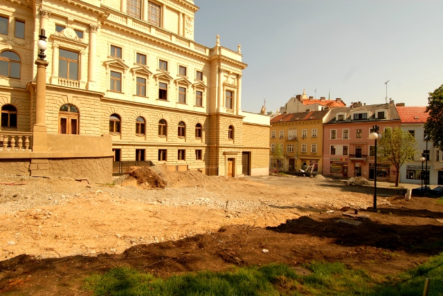 Rekonstrukce takzvaných divadelních teras