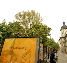 Dvě výstavy doprovázejí program Slavností svobody