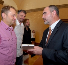 Mistrovský titul pro házenkáře byl městem oceněn historickou pečetí