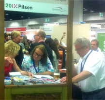 Prezentaci města na veletrhu v Kolíně nad Rýnem doplnila akce s názvem Pilsner Abend