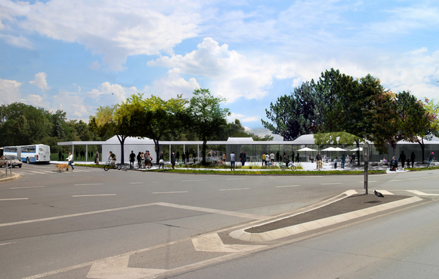 Vizualizace návrhu řešení konečné tram. č. 4