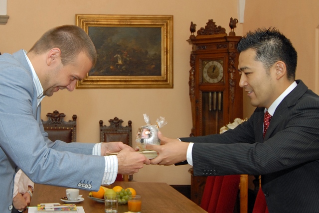 Plzeň navštívil zástupce odboru kultury partnerského města Takasaki